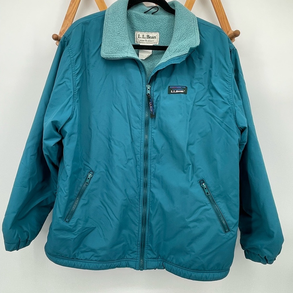 ⭐️Vintage L.L. 90s Bean Woman’s Warm Up Jacket 25 pit to pit
